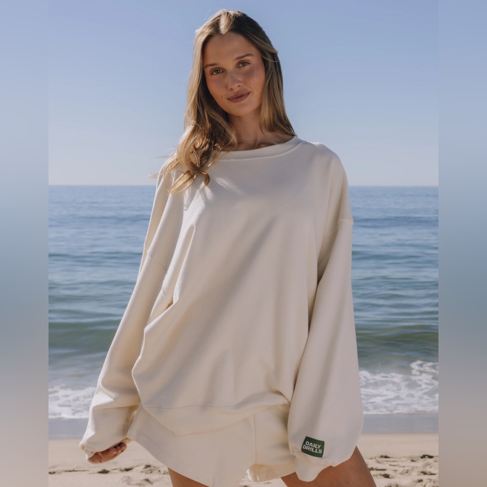 Daily Drills Unisex Oversized Crew